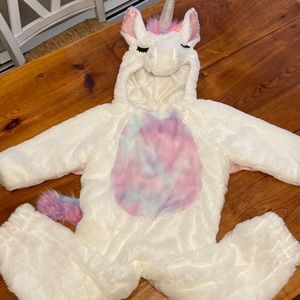 Unicorn toddler costume. 18-24 months